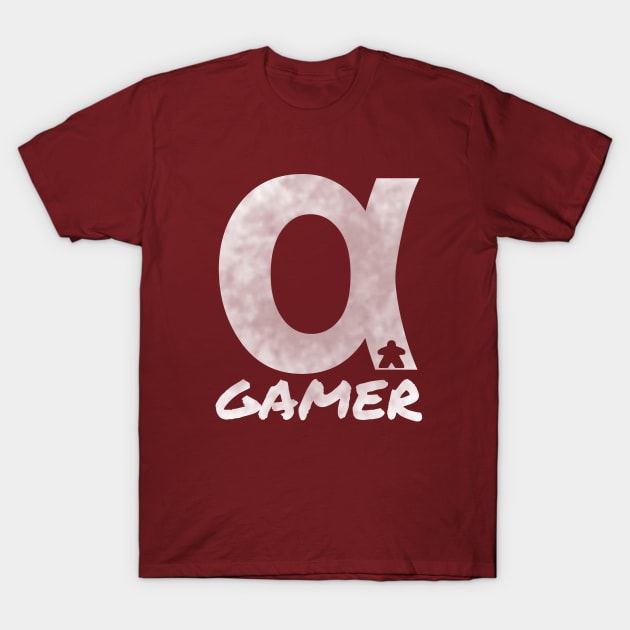 Alpha Gamer Shirt T-Shirt by Art of Boardgaming